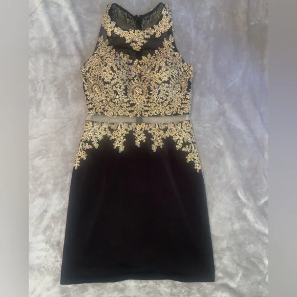 black and gold dresser knobs Dancing Queen Evening Gowns 4530 – Moreno's Wear